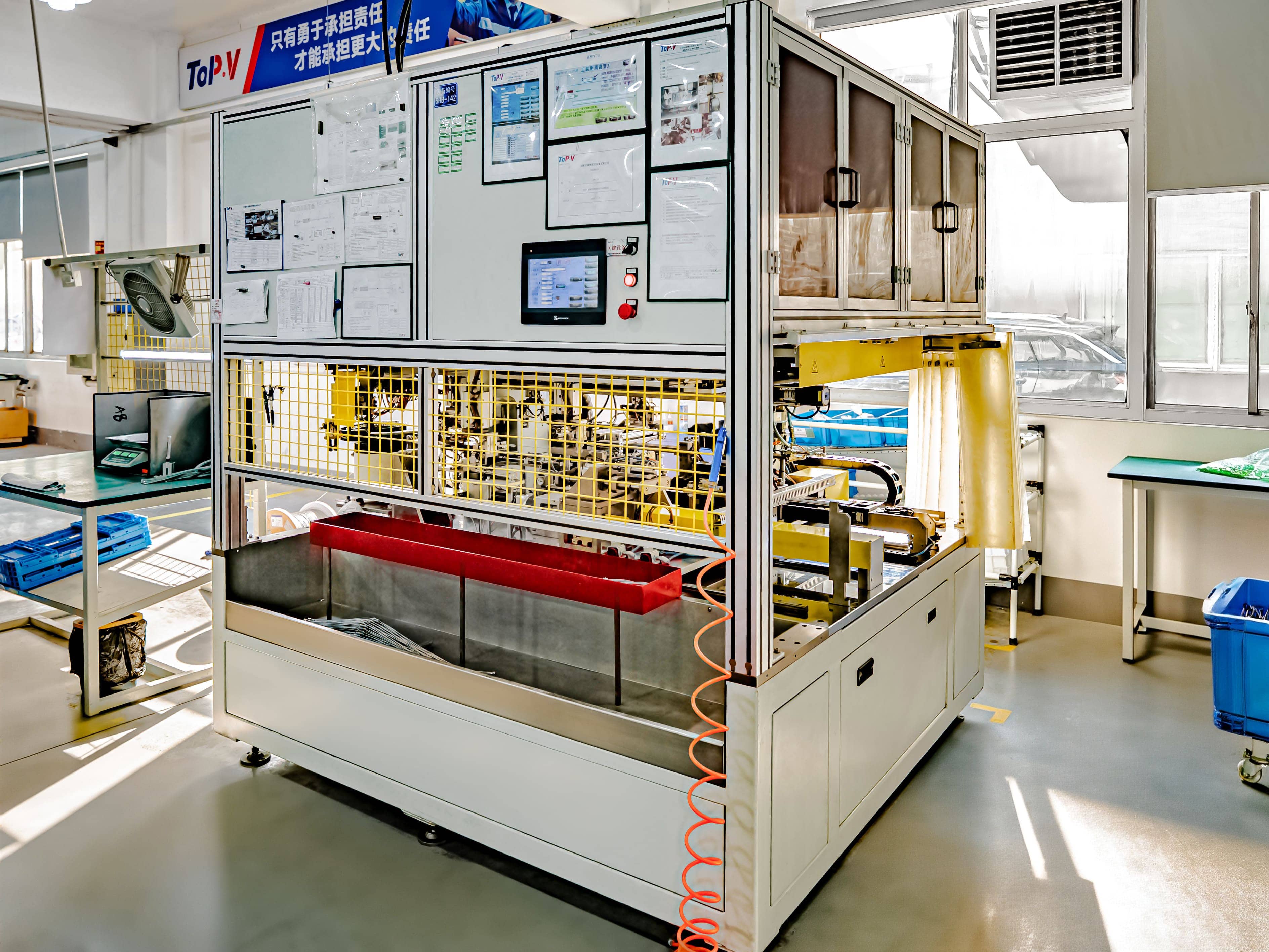 全自动玻璃升降器拉索自动装配机